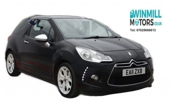 Black Used 2011 Citroën DS3 Hatchback | £2,495 (Expensive) - Image 1/1