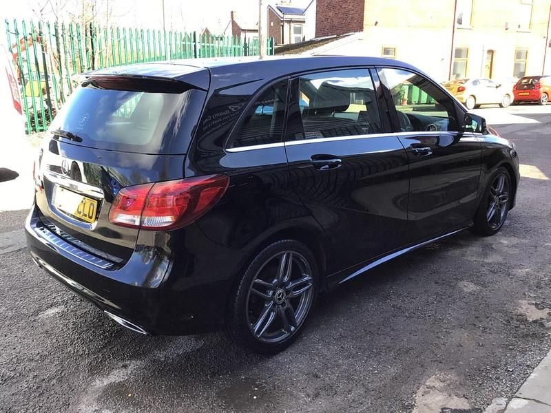 Used Mercedes B200 AMG line 2017 Black MPV