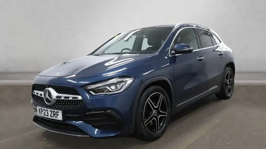 Used Mercedes GLA200 AMG Line Premium 163 HP (119 kW) 2023 Blue SUV