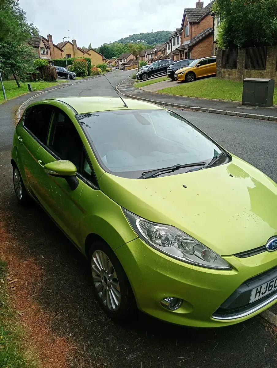 Used Ford Fiesta Titanium 2010 Green Hatchback