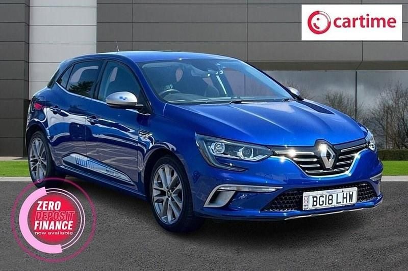 Blue Used 2018 Renault Mégane GT Line GT-Line Hatchback | £10,750 (Fair price) - Image 1/4