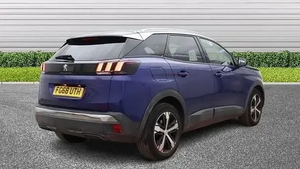 Used Peugeot 3008 Active 130 HP (95 kW) 2018 Blue SUV