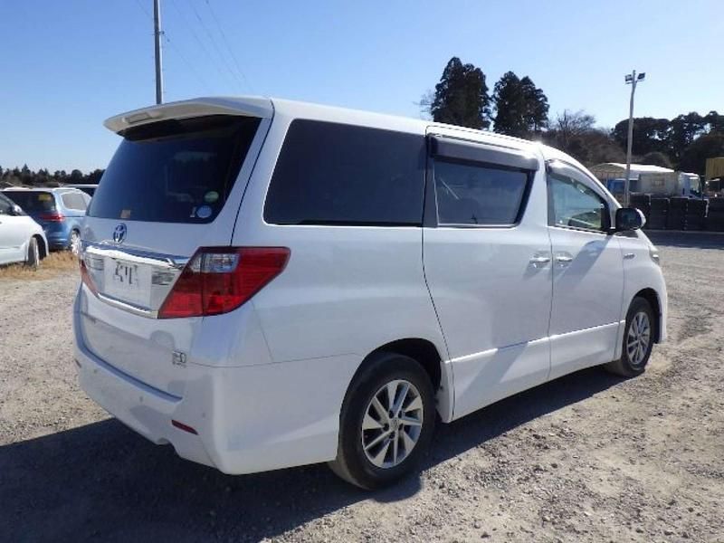 Begagnad Toyota Alphard 2012 Vit Minibuss