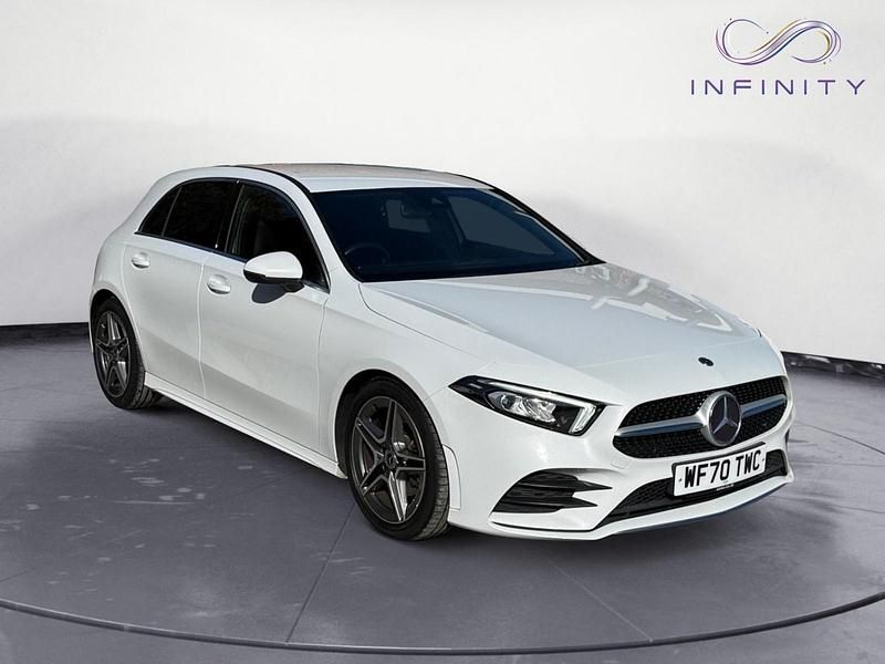 White Used 2020 Mercedes A200 AMG line Hatchback | £15,749 (Fair price) - Image 1/4