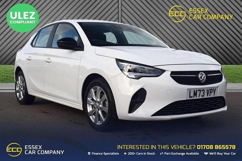 Used Vauxhall Corsa Design Edition 75 HP (55 kW) 2023 White Hatchback