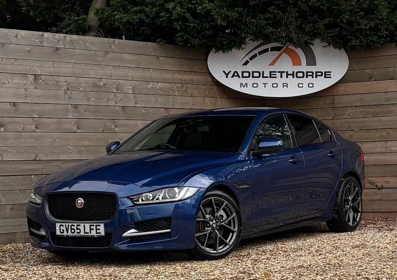 Blue Used 2016 Jaguar XE R-Sport Sedan | £9,495 (Fair price) - Image 1/4