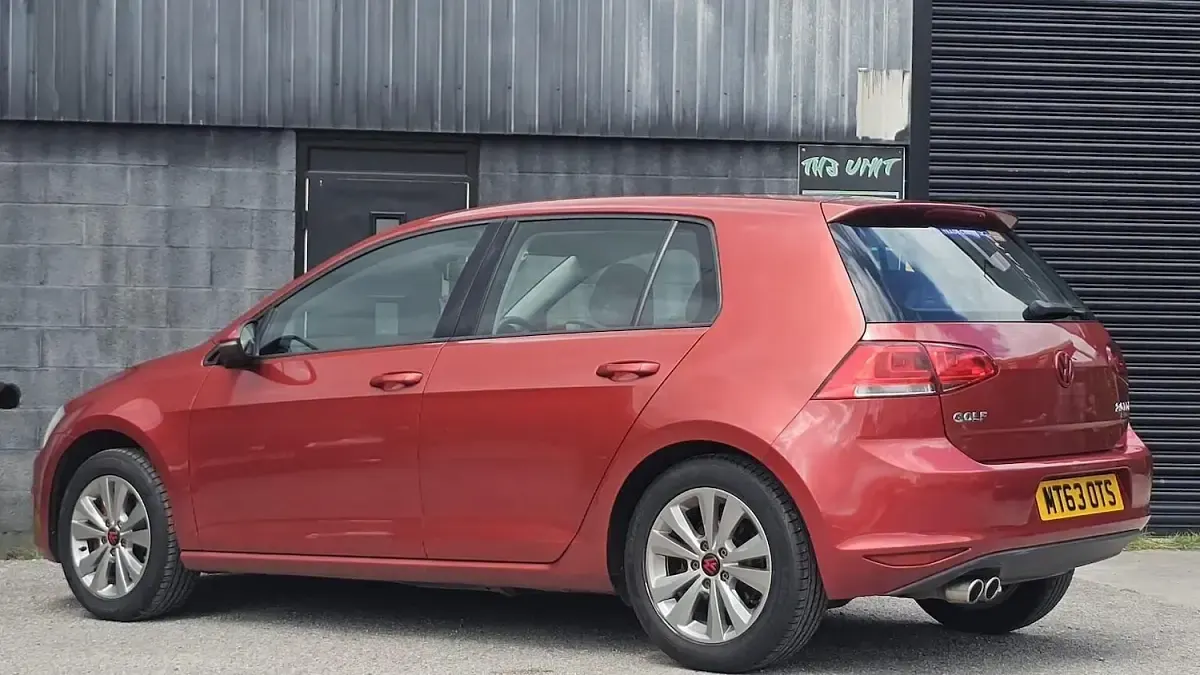 Used VW Golf VII SE 2013 Red Hatchback