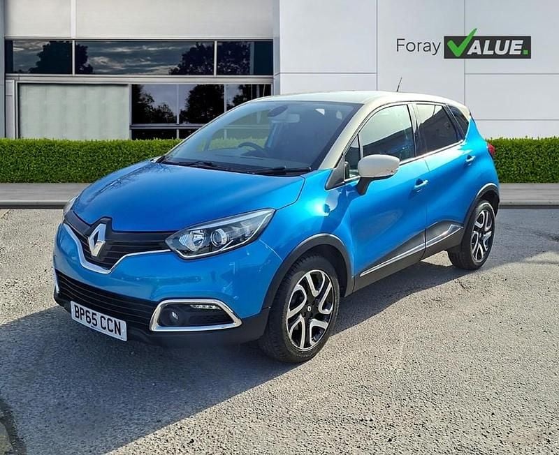 Used Renault Captur Dynamique 120 HP (88 kW) 2015 Blue SUV