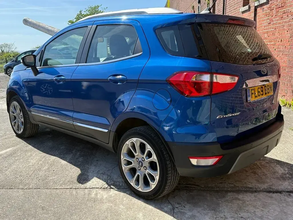 Used Ford Ecosport Titanium 125 HP (91 kW) 2019 Blue SUV
