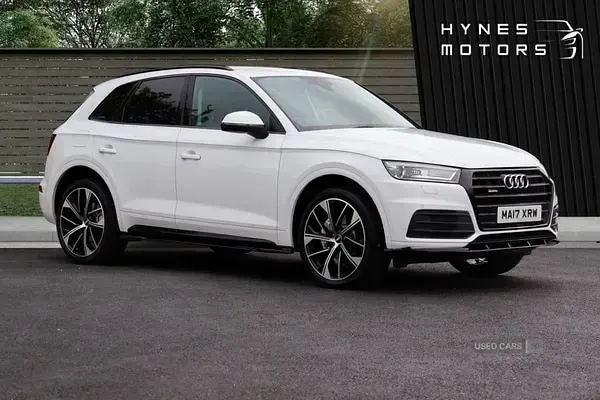 Used Audi Q5 Black Edition 190 HP (139 kW) 2017 White SUV