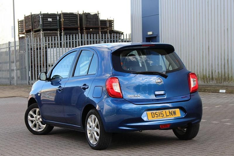Used Nissan Micra Acenta 2015 Blue Hatchback
