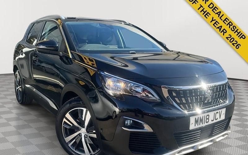 Used Peugeot 3008 Allure 131 HP (96 kW) 2018 Black SUV