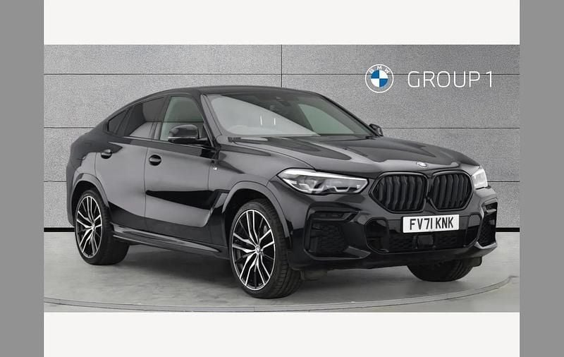 Used BMW X6 M Sport 286 HP (210 kW) 2021 Black SUV