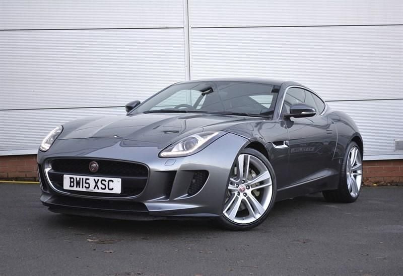 Used Jaguar F-Type S 340 HP (250 kW) 2015 Corris grey Coupe