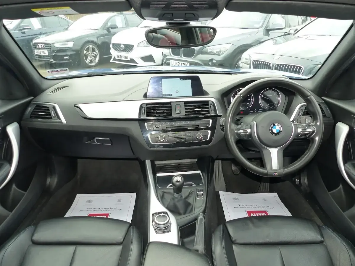 Used BMW 116 M Sport 114 HP (83 kW) 2019 Estoril blue Hatchback
