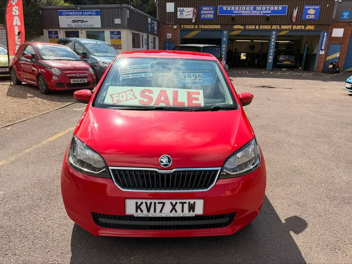 Used Skoda Citigo SE 2017 Red Hatchback