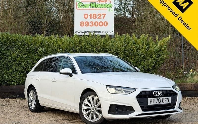 Used Audi A4 Design 190 HP (139 kW) 2020 White Estate