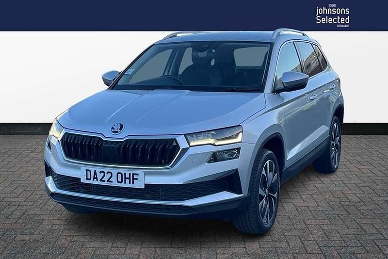 Begagnad Skoda Karoq SE L 150 HK (110 kW) 2022 Silver SUV