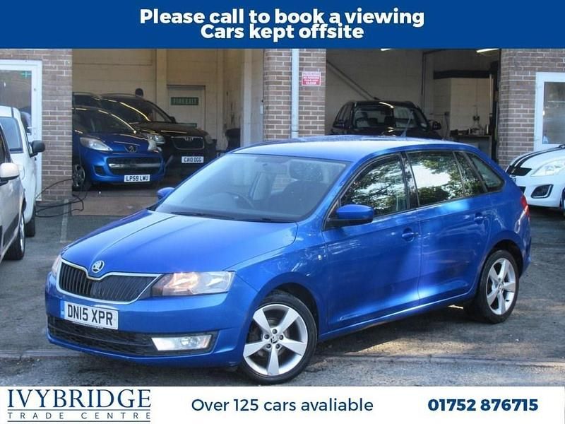Blue Used 2015 Skoda Rapid SE Hatchback | £6,895 (Fair price) - Image 1/2