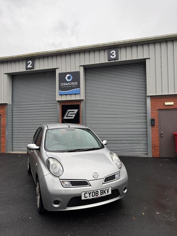 Used Nissan Micra Acenta 79 HP (58 kW) 2008 Silver Hatchback