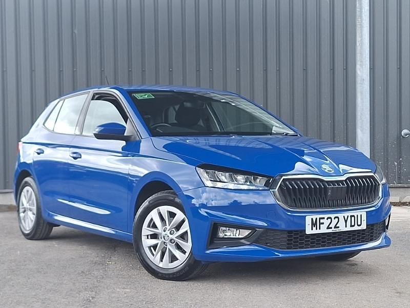 Blue Used 2022 Skoda Fabia Comfort Hatchback | £11,798 (Fair price) - Image 1/4
