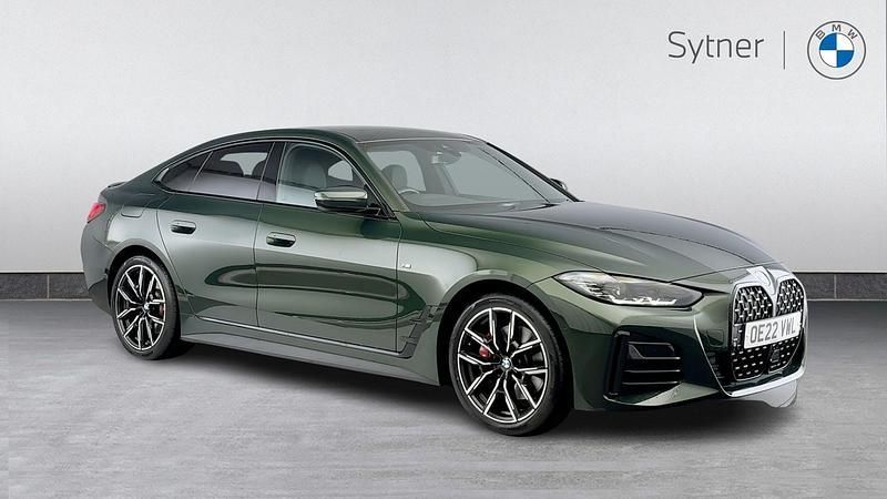 Green Used 2022 BMW 420 Gran Coupé M Sport Coupe | £30,500 (Fair price) - Image 1/4