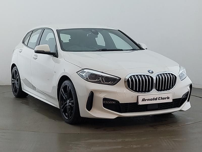 Used BMW 118 M Sport 140 HP (102 kW) 2020 White Hatchback