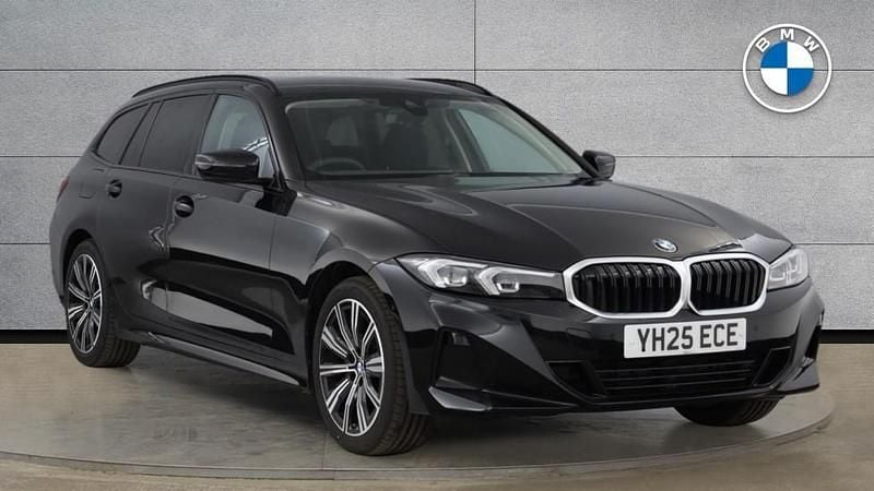 Black Used 2025 BMW 320 Sport Line Estate | £31,950 (Fair price) - Image 1/4
