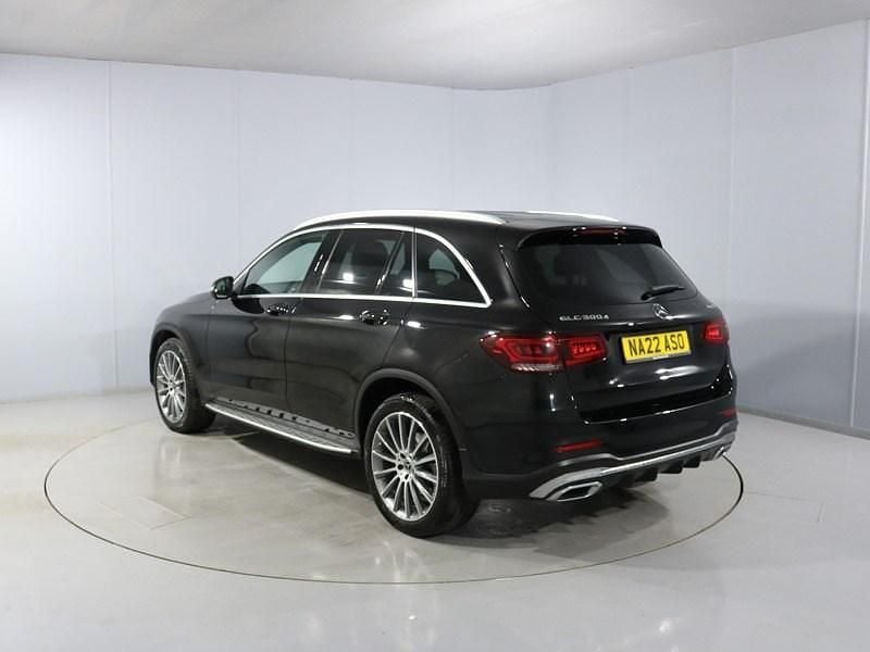 Used Mercedes GLC300 AMG Line Premium 2022 Black Estate