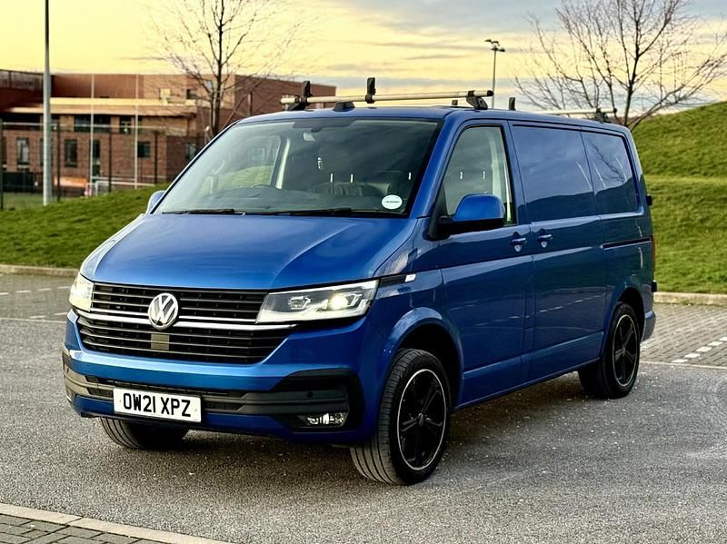Used VW Transporter Highline 201 HP (147 kW) 2021 Blue Van