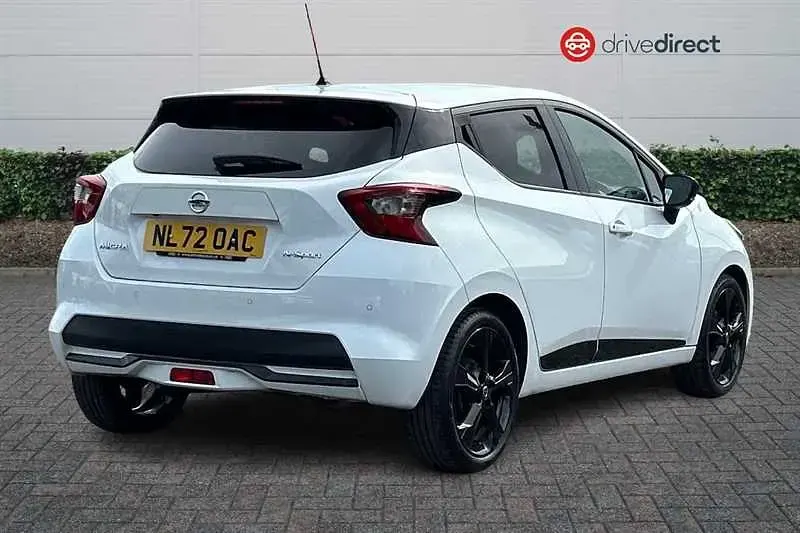Used Nissan Micra S 92 HP (67 kW) 2022 White Hatchback
