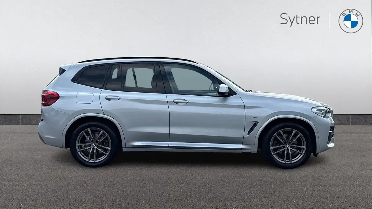 Used BMW X3 M Sport 187 HP (137 kW) 2020 Silver SUV
