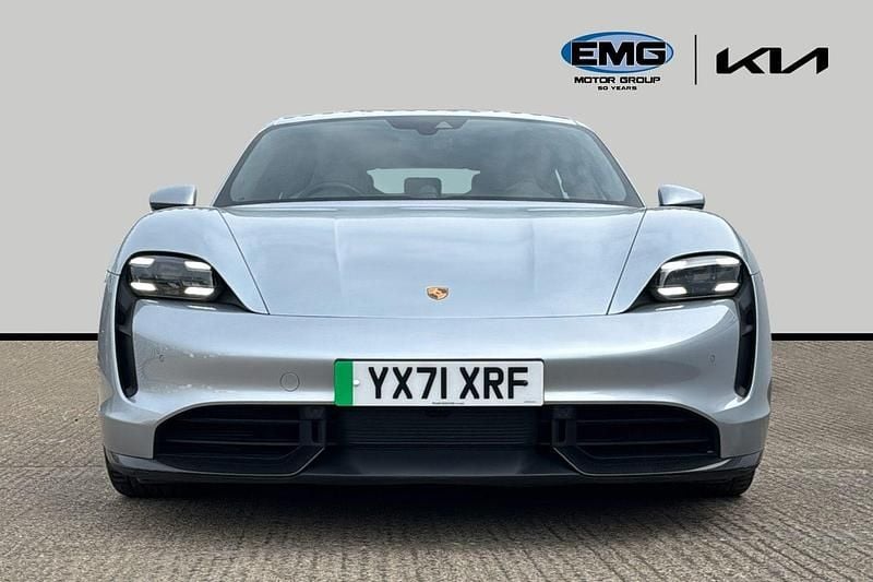 Used Porsche Taycan Performance Package 559 kW (761 HP) 2021 Silver Sedan