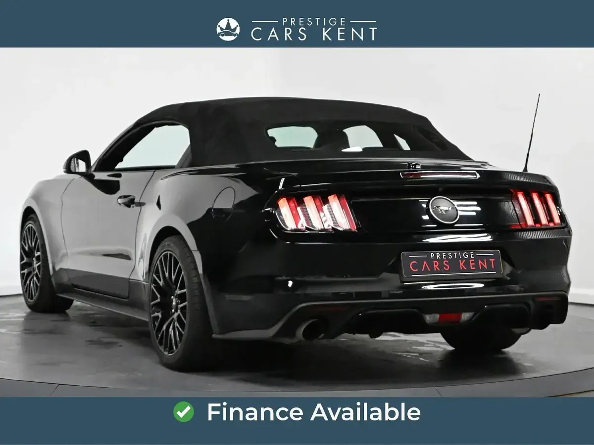 Used Ford Mustang 310 HP (228 kW) 2018 Black Cabriolet