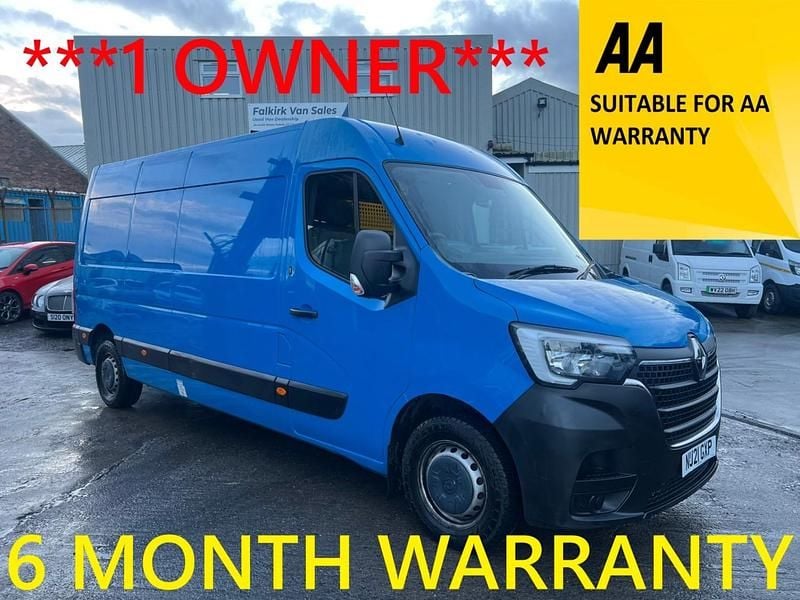 Blue Used 2021 Renault Master Business Van | £9,995 (Good price) - Image 1/4