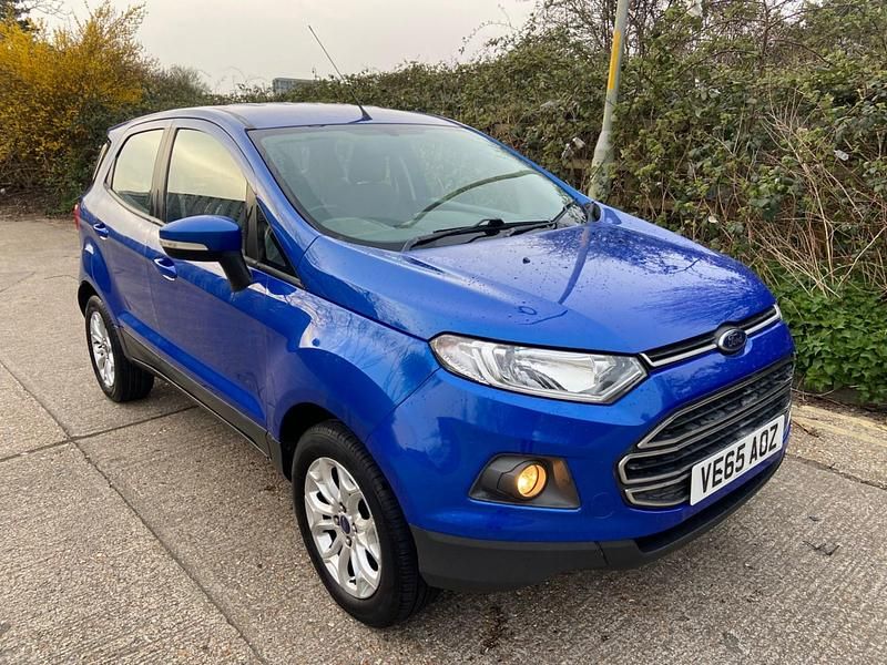 Used Ford Ecosport Zetec 2015 Blue SUV