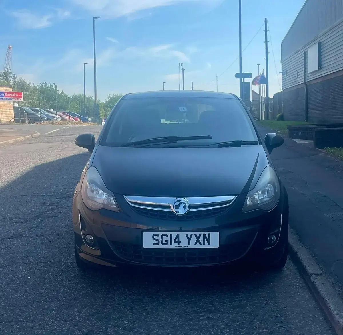 Used Vauxhall Corsa SRi 100 HP (73 kW) 2014 Black Hatchback