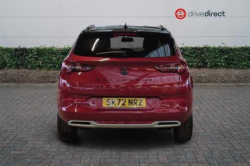 Used Vauxhall Grandland X Ultimate 130 HP (95 kW) 2022 Red SUV