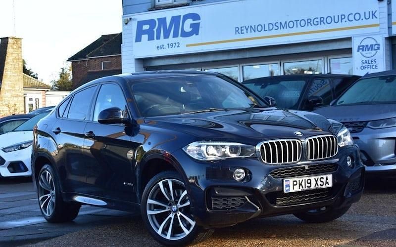 Black Used 2019 BMW X6 M Sport SUV | £27,990 (Fair price) - Image 1/4