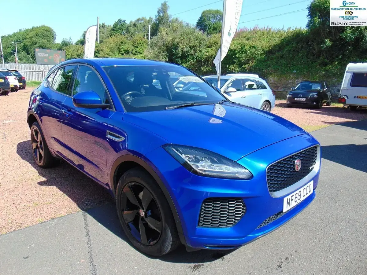 Used Jaguar E-Pace R-Dynamic 180 HP (132 kW) 2019 Blue SUV
