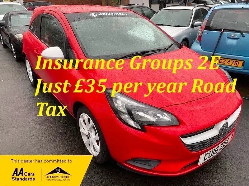 Używany Vauxhall Corsa 2016 Czerwony Hatchback