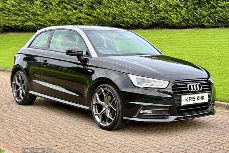 Used Audi A1 S-Line 2015 Black Hatchback
