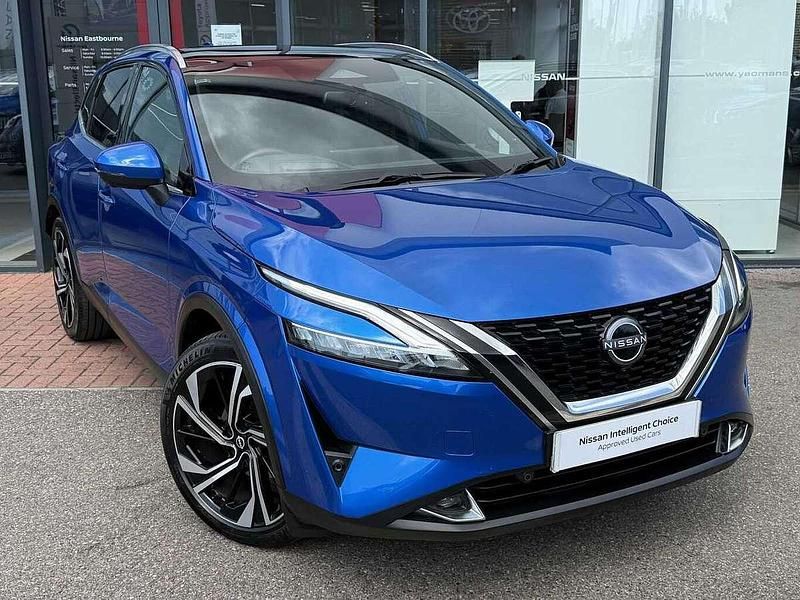 Blue Used 2022 Nissan Qashqai Tekna+ SUV | £24,549 (Expensive) - Image 1/3