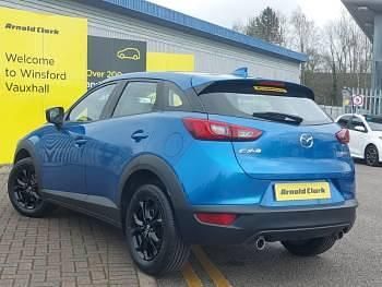 Begagnad Mazda CX-3 121 HK (88 kW) 2019 Blå SUV