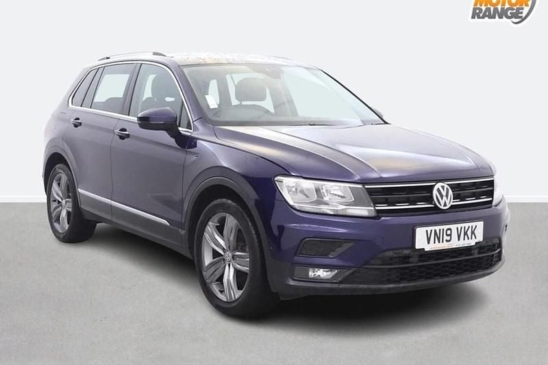 Used VW Tiguan Match 130 HP (95 kW) 2019 Blue SUV