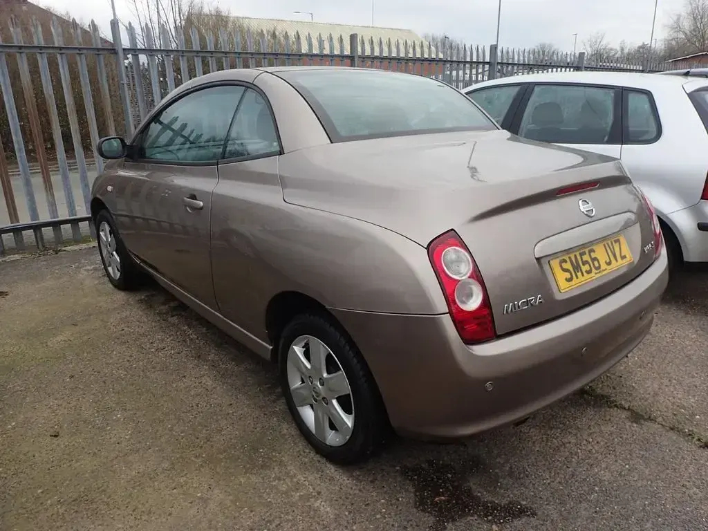 Used Nissan Micra C+C 87 HP (63 kW) 2006 Beige Cabriolet