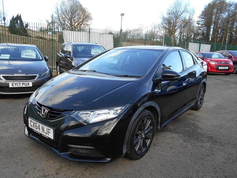 Used Honda Civic Black Edition 120 HP (88 kW) 2014 Black Hatchback