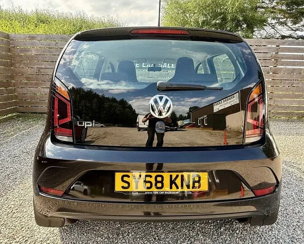 Used VW up! S 60 HP (44 kW) 2018 Black Hatchback