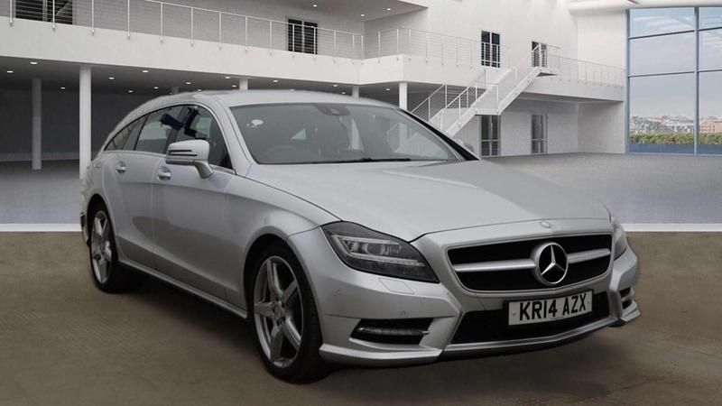 Silver Used 2014 Mercedes CLS350 AMG Estate | £9,990 (Super price) - Image 1/4