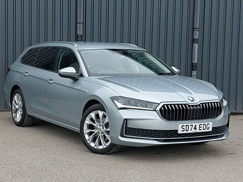 Silver Used 2024 Skoda Superb SE L Estate | £27,698 (Fair price) - Image 1/4